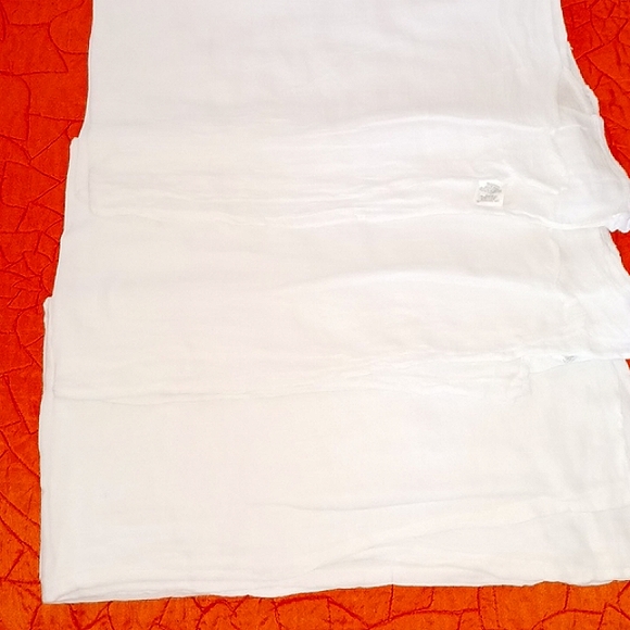 Snow White Old Fashioned Flour Sack Towels x3 33x38 inches ea - Picture 6 of 7